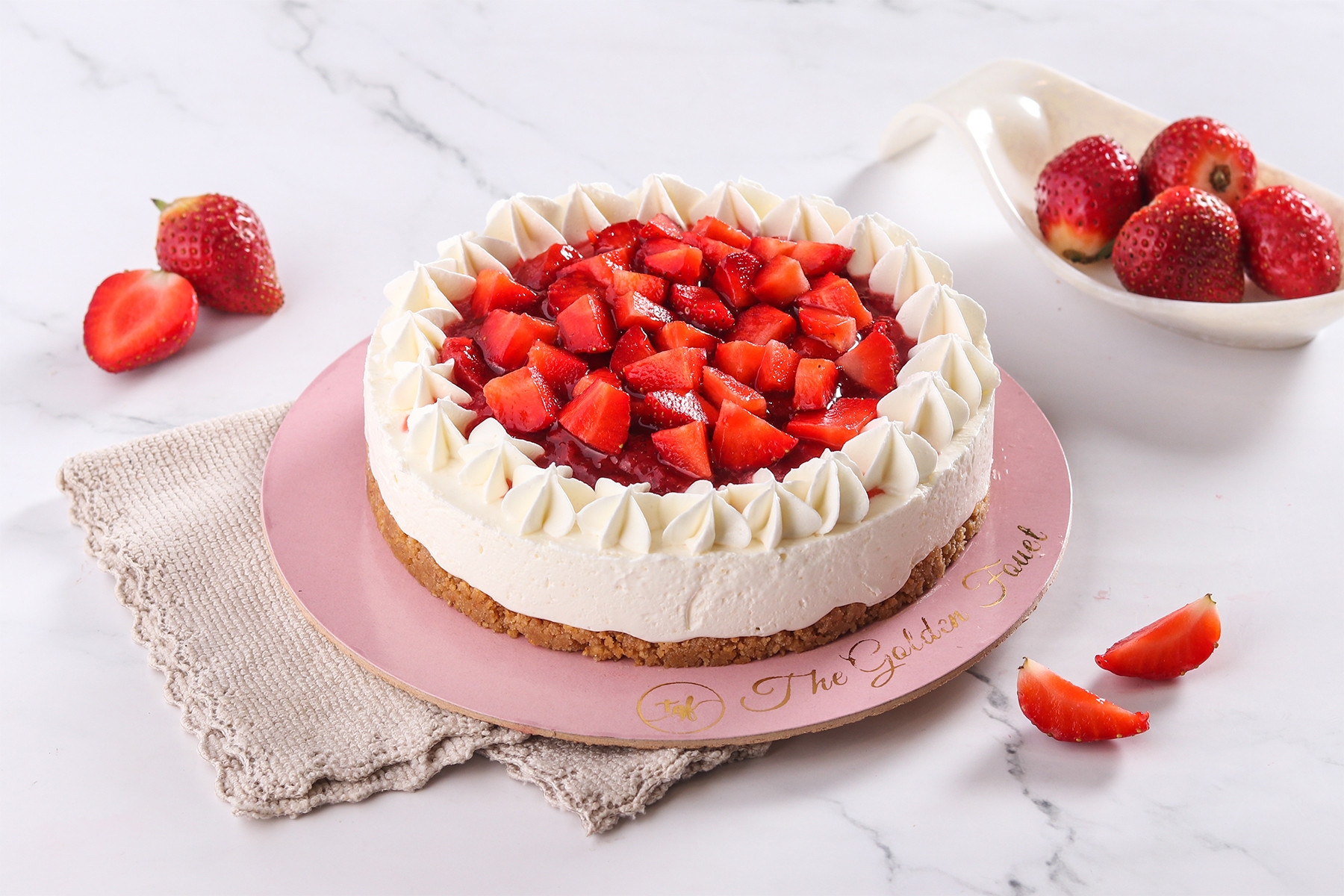 Sugar free Classic Strawberry Cheesecake ( Seasonal)