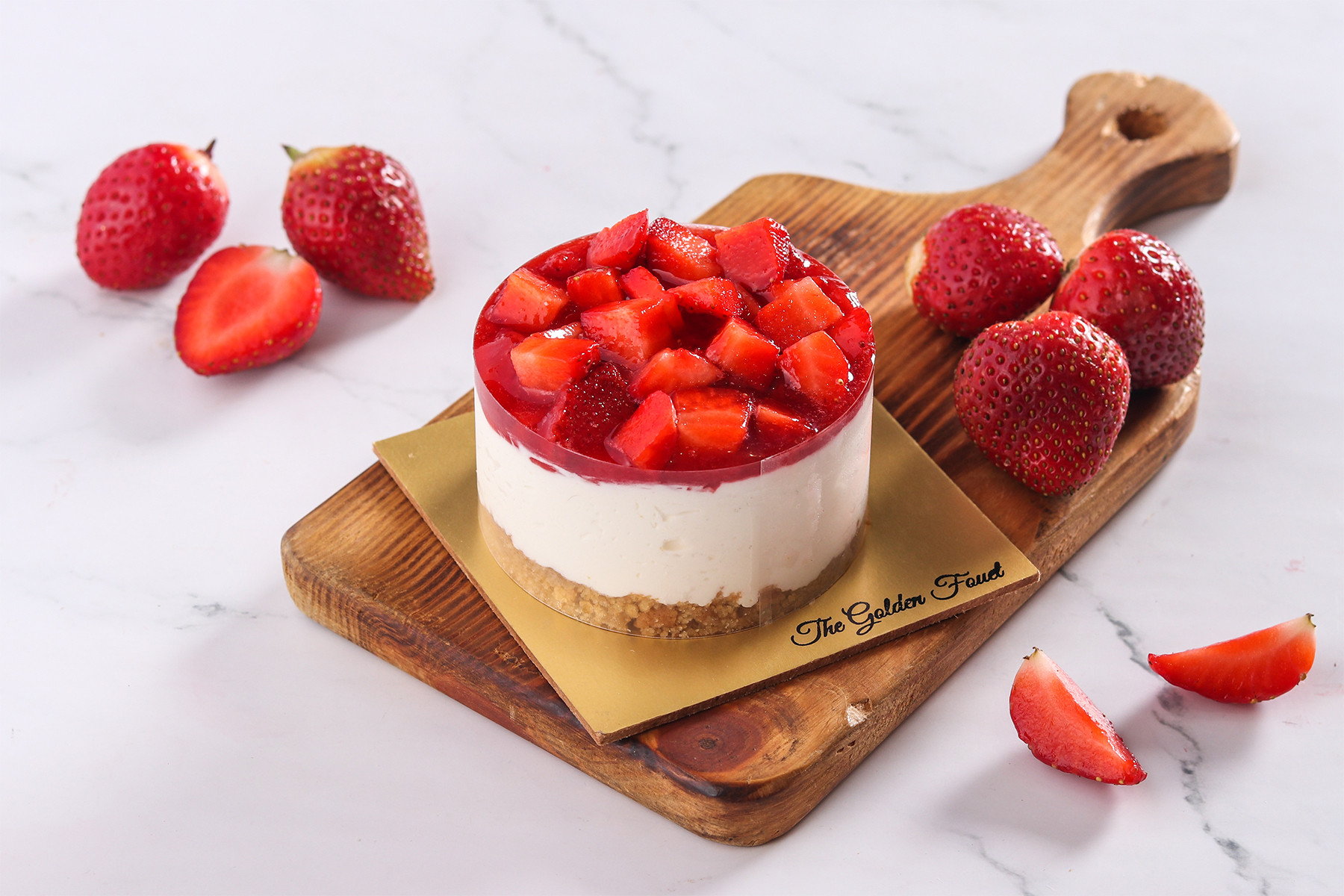 Sugar Free Mini Strawberry Cheesecake (Seasonal)