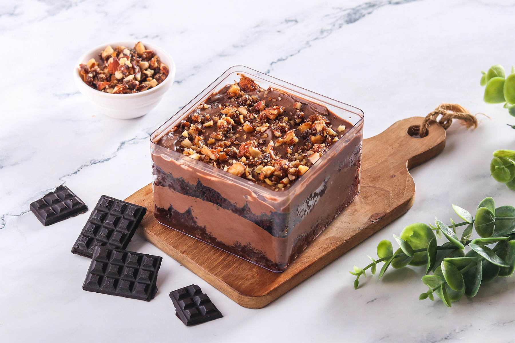 Chocolate Almond Praline Tub Cake (300 g)