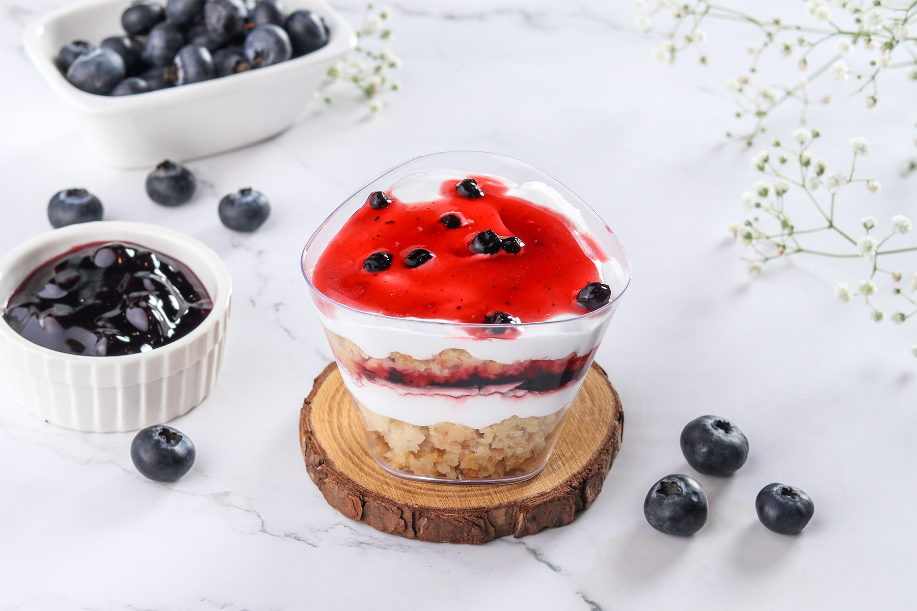 Sugar Free Mini Blueberry Truffle Jar [175 g]