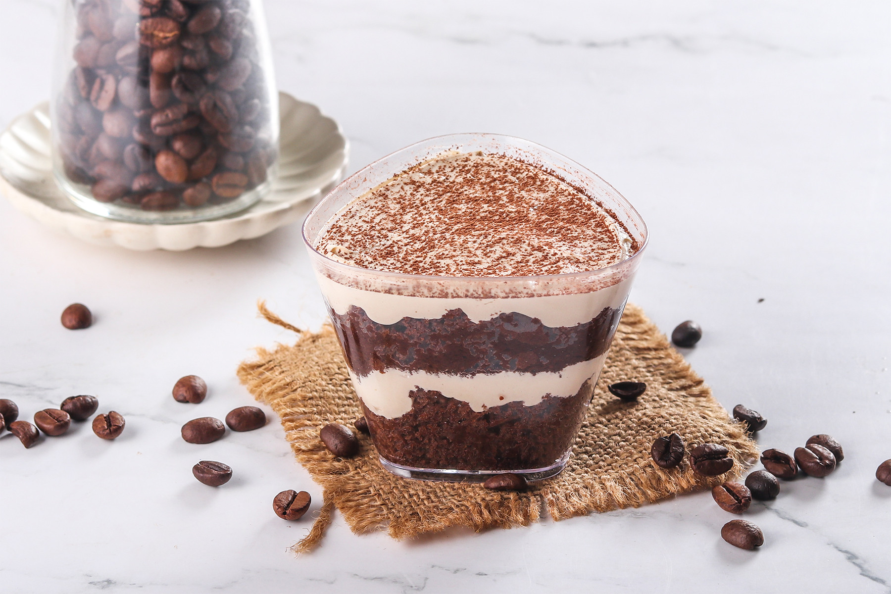 Sugar Free Mini Tiramisu Jar [175 g]