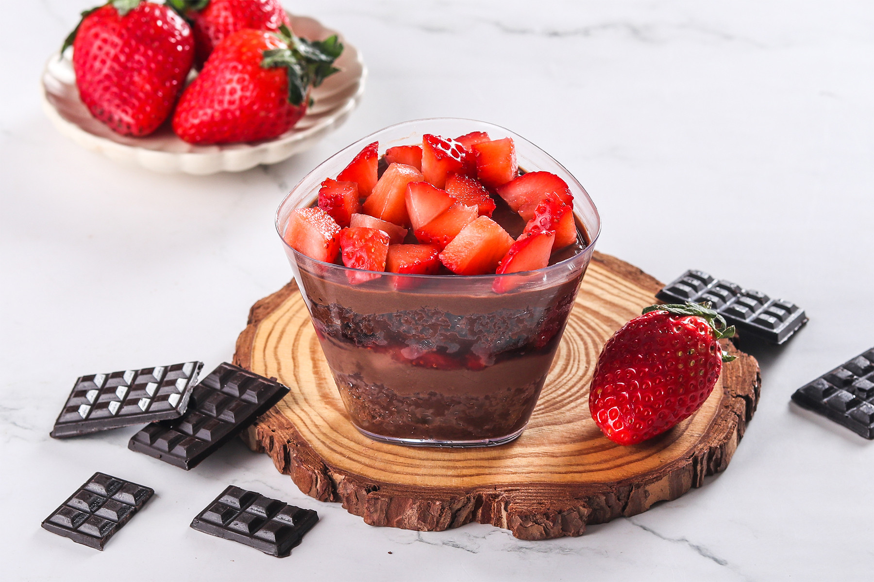 Sugar Free Mini Chocolate Strawberry Jar [ Seasonal 175 g]