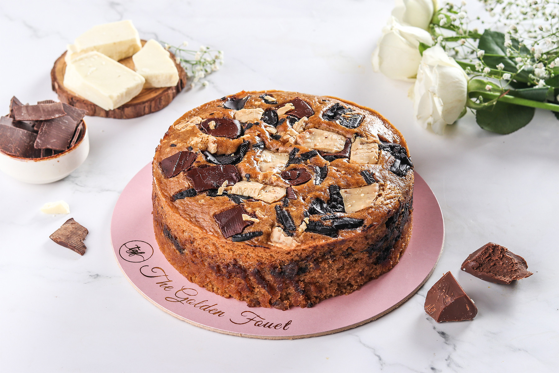 Vanilla choco chunk tea cake (600 grams)